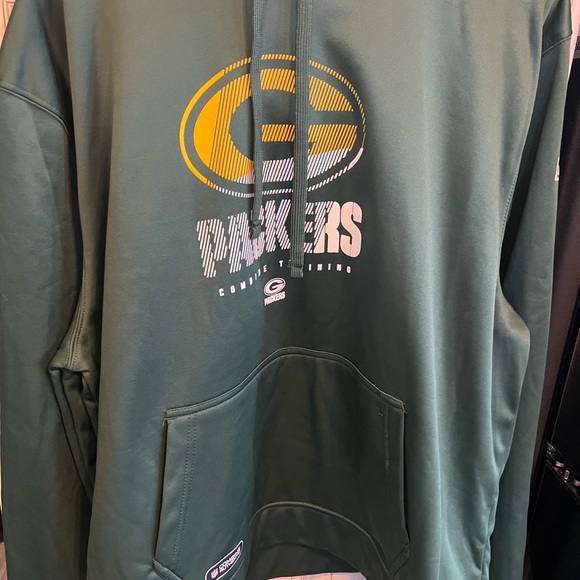 New Era Green Bay Packers Throwback 1/4 Zip Pullover  Sz XXL - Picture 2 of 11